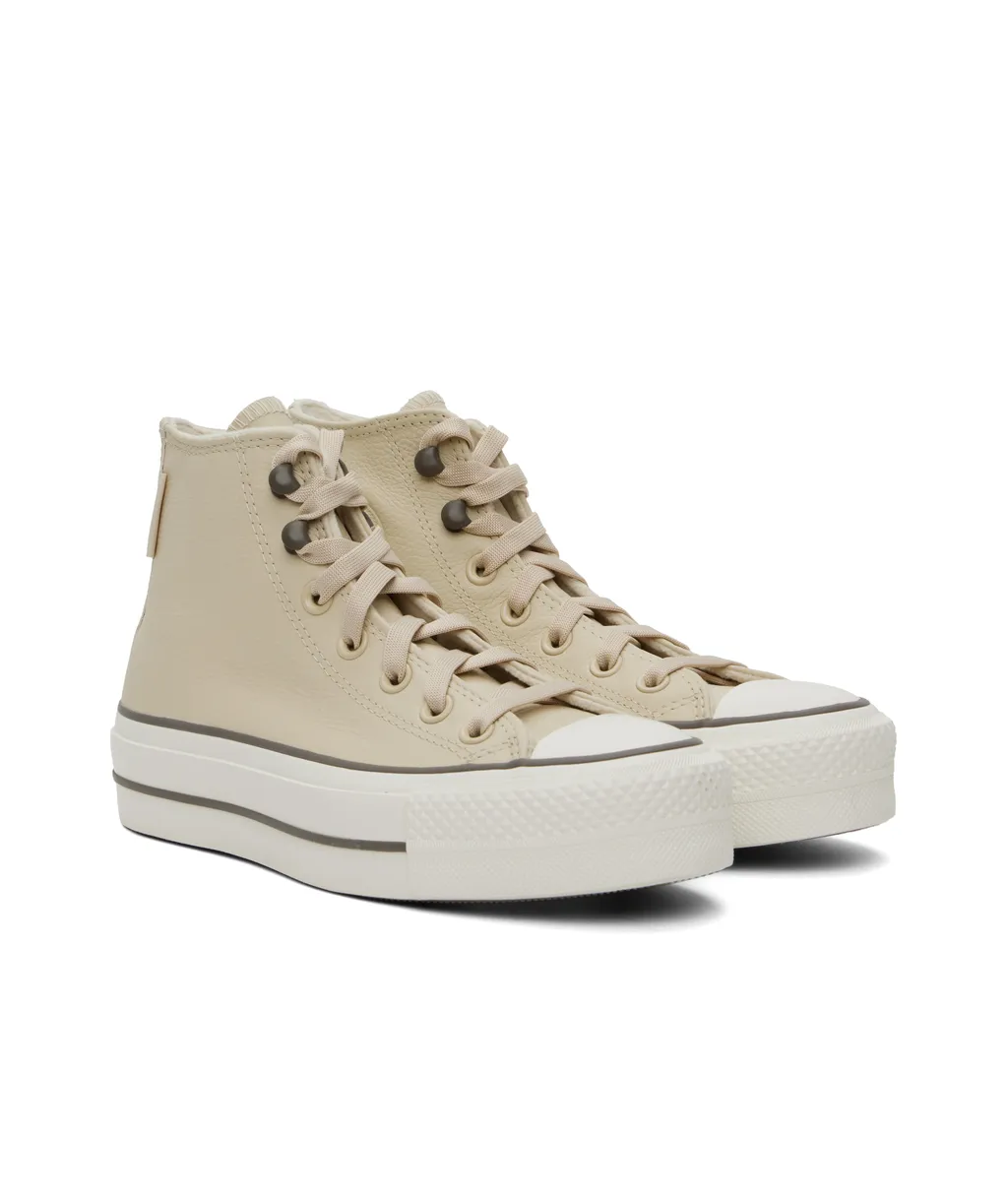 Chuck Taylor All Star Lift Platform Weatherized Leather Sneakers