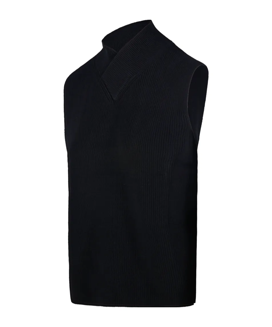 Sleeveless Knitted Vest