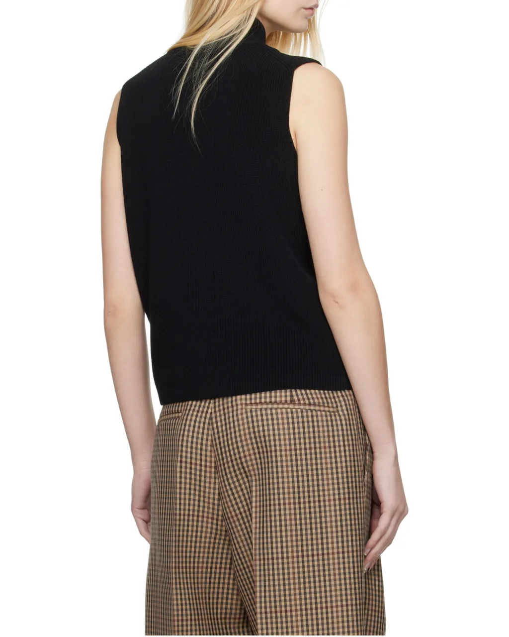 Sleeveless Knitted Vest