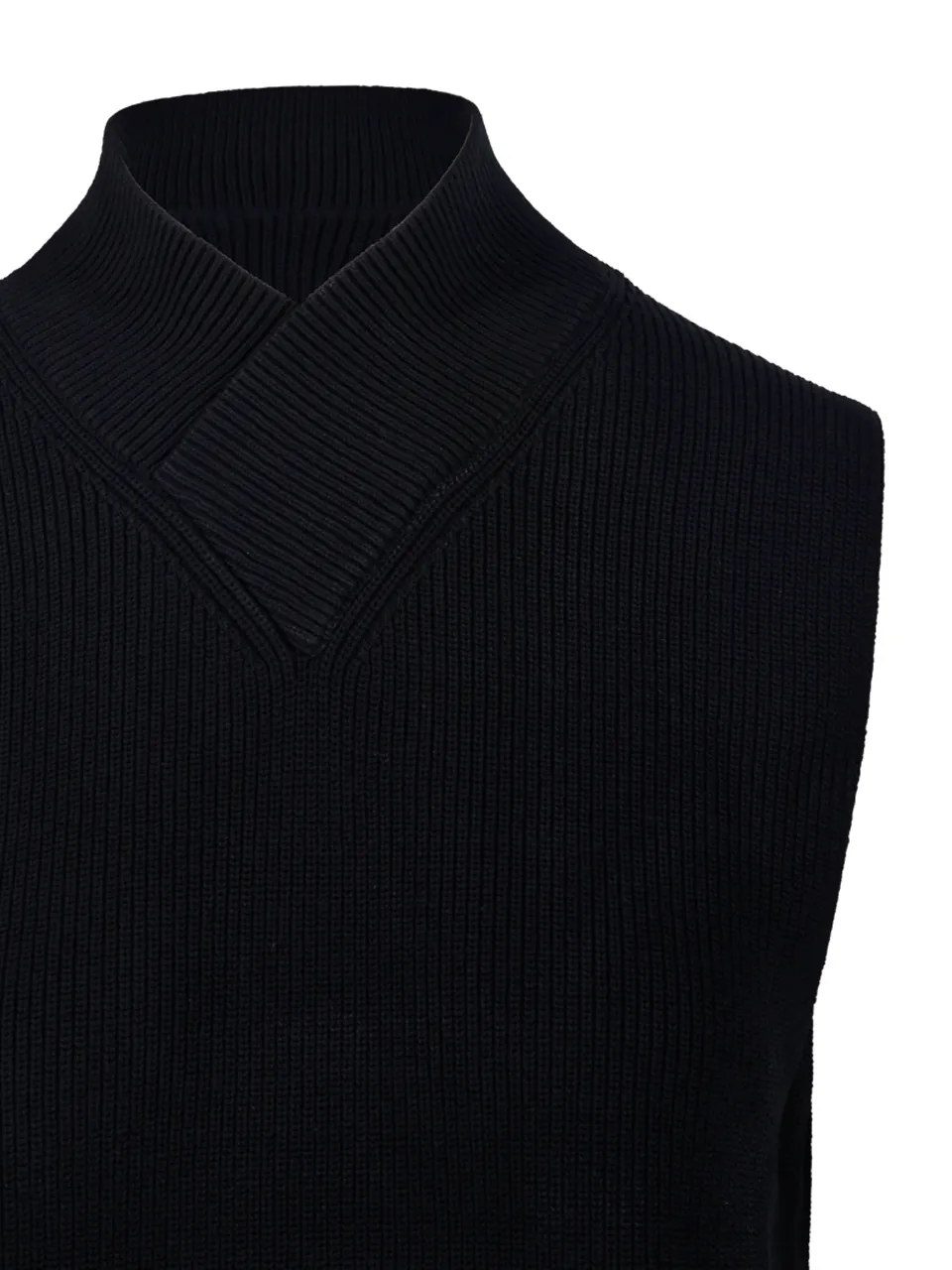 Sleeveless Knitted Vest