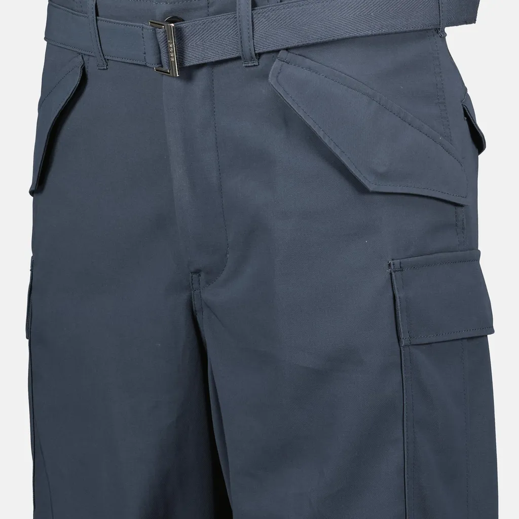 Sacai Belted Cargo Trousers