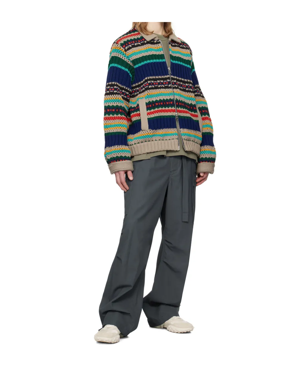 Sacai Belted Cargo Trousers