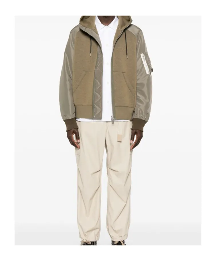 Panelled Hoodie