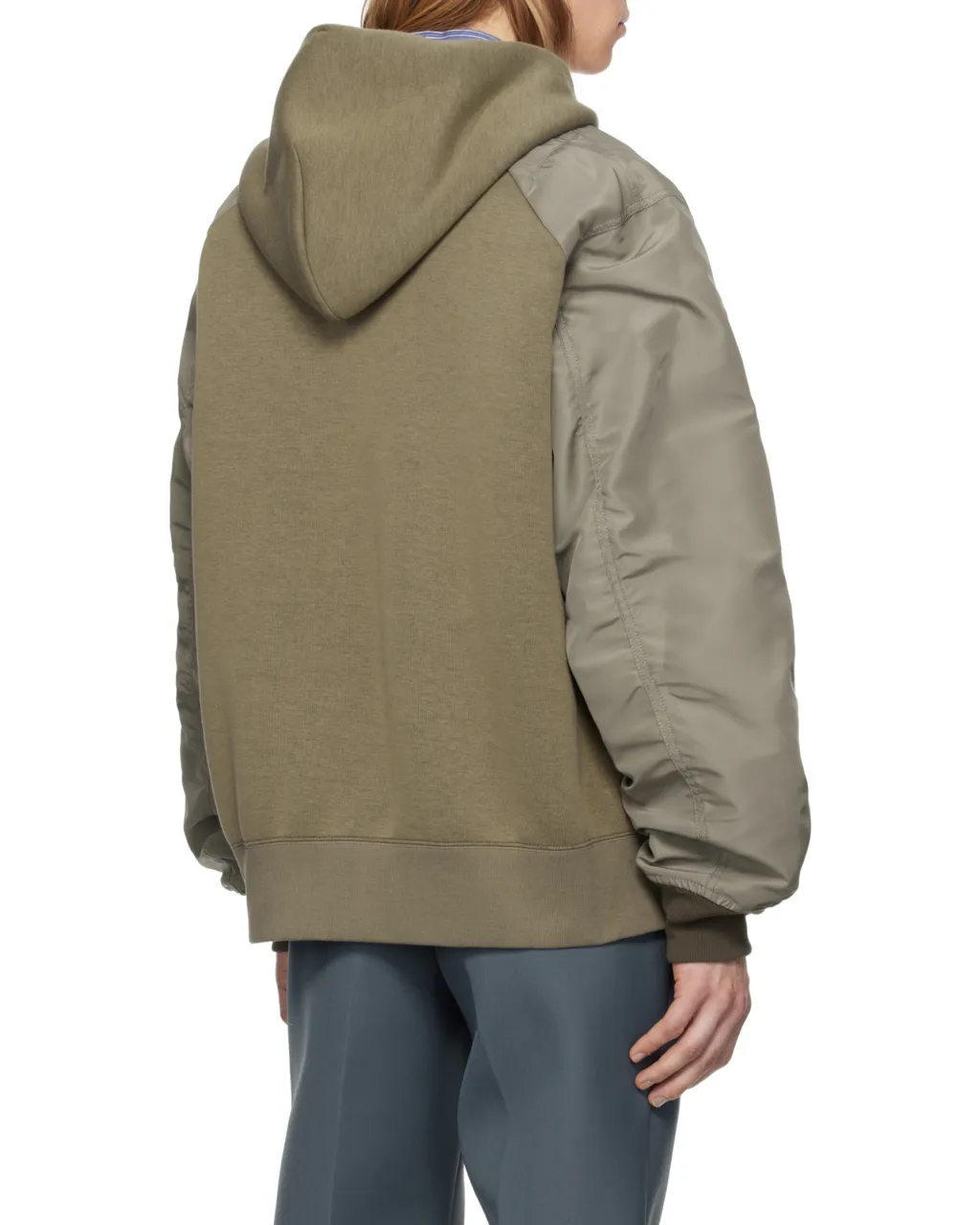 Panelled Hoodie