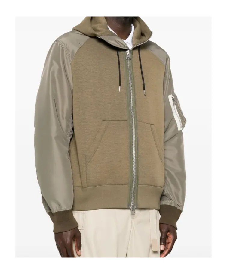 Panelled Hoodie