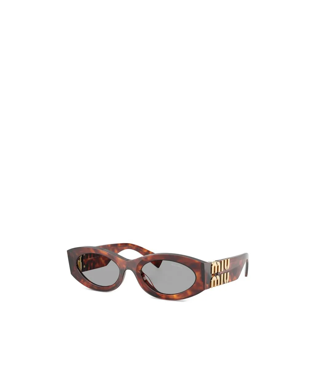Miu Miu Eyewear Oval-Frame Sunglasses