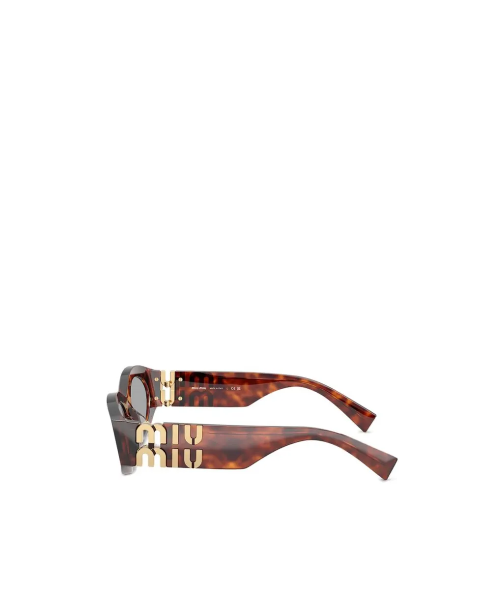 Miu Miu Eyewear Oval-Frame Sunglasses