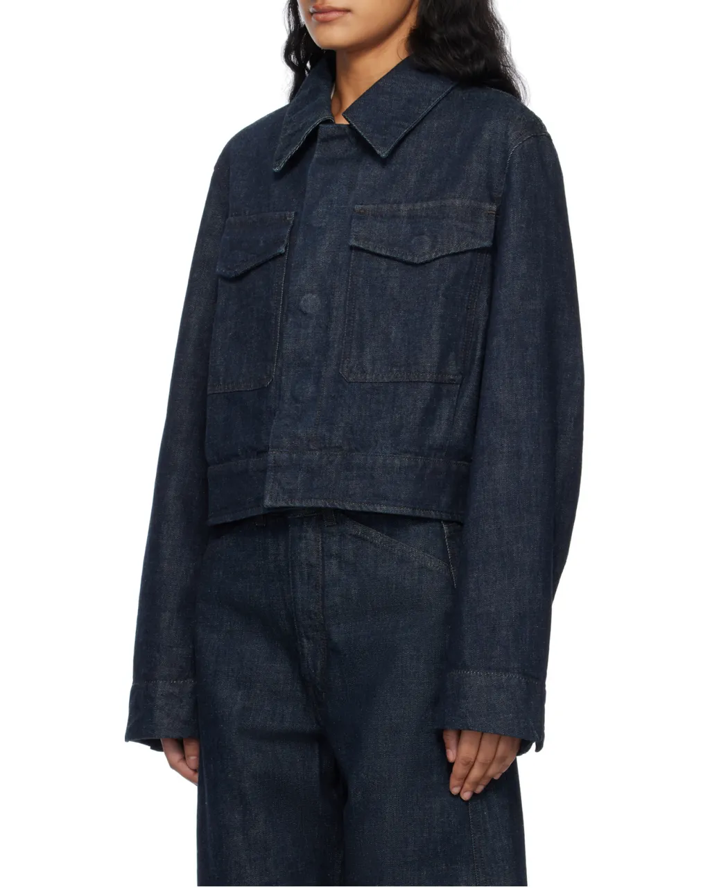 Lemaire Long Sleeved Cropped Jacket