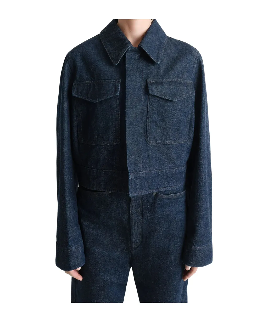 Lemaire Long Sleeved Cropped Jacket