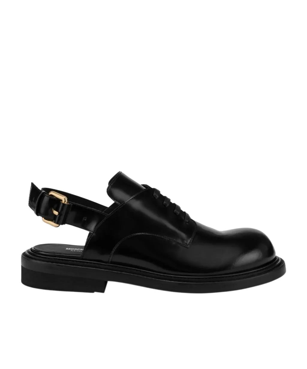 Buckle-Fastening Oxford Shoes