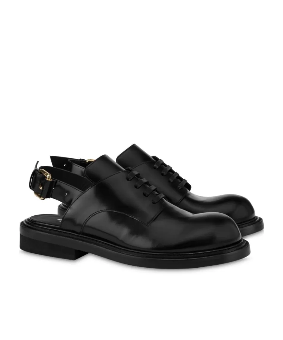 Buckle-Fastening Oxford Shoes
