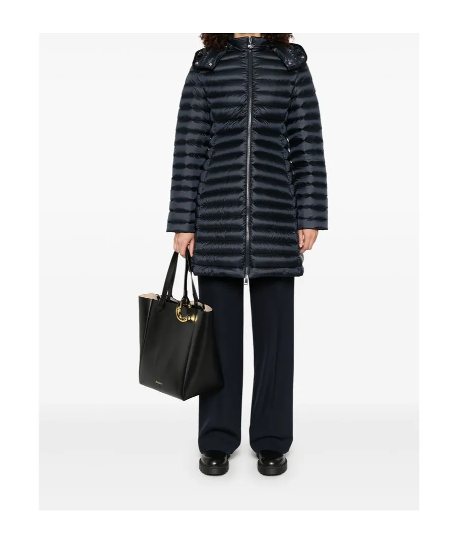 Moncler Hooded Zip-Up Padded Jacket