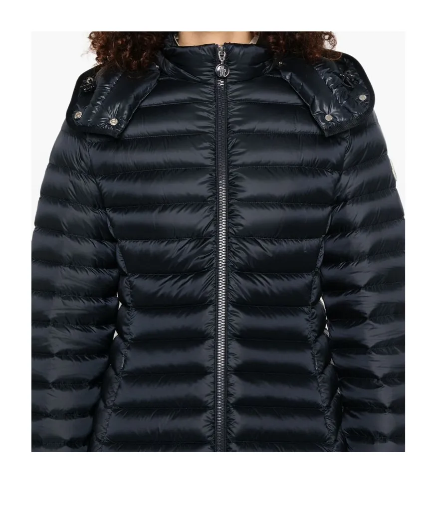 Moncler Hooded Zip-Up Padded Jacket