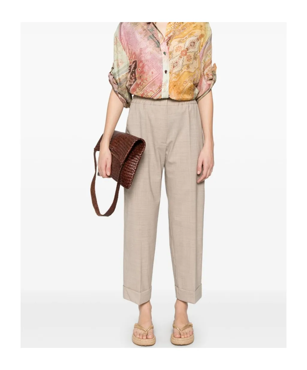 Pressed-Crease Trousers