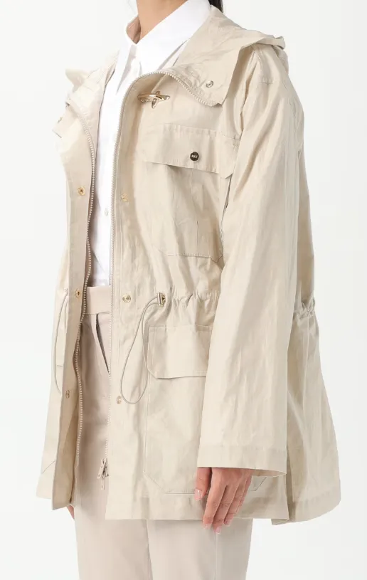 Fay Canvas Parka Jacket