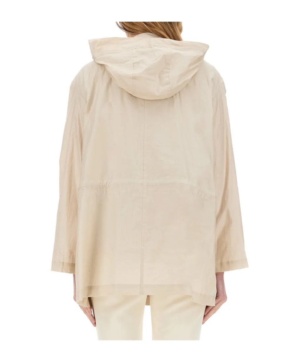 Fay Canvas Parka Jacket