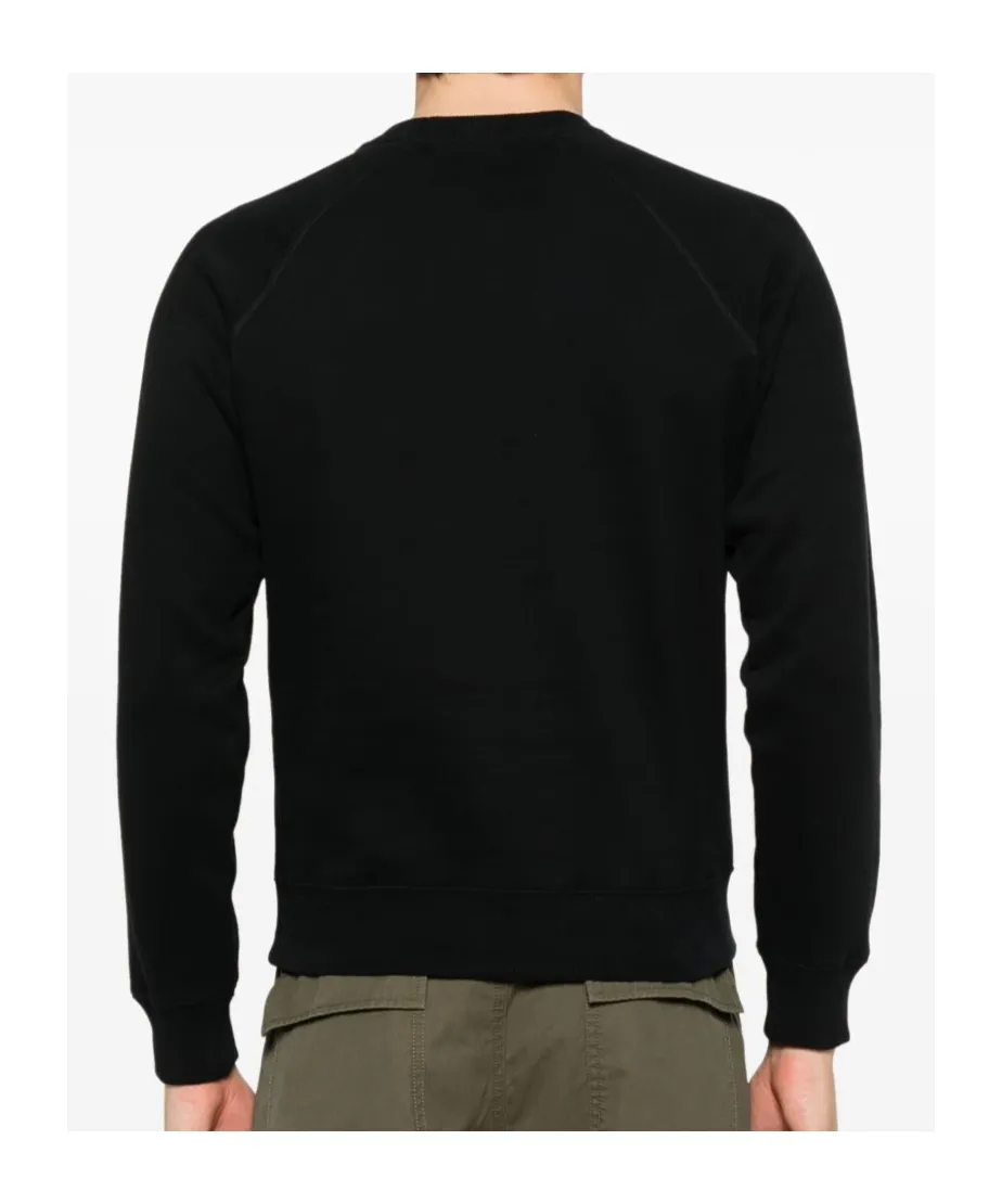 Tom Ford Logo-Patch Crewneck Sweatshirt