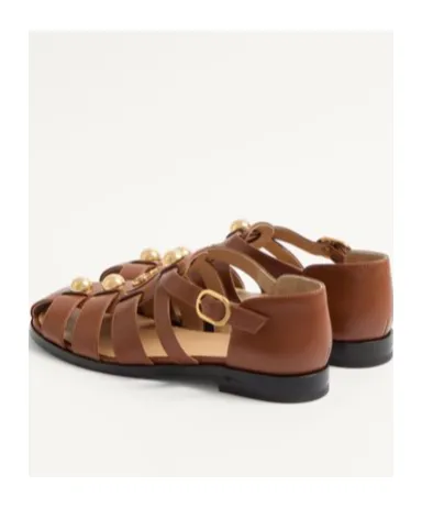 Valentino	Vlogo Signature Embellished Fisherman Sandals