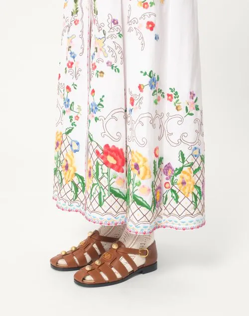 Valentino	Vlogo Signature Embellished Fisherman Sandals