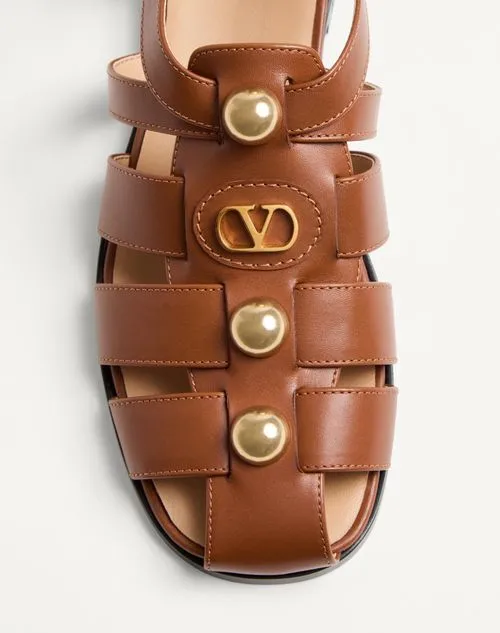 Valentino	Vlogo Signature Embellished Fisherman Sandals