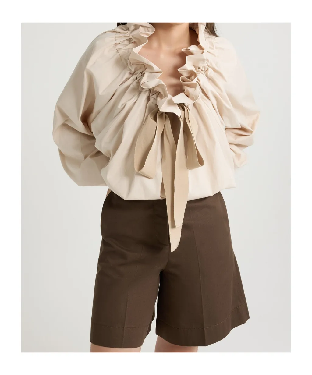 Iconic Drawstring Blouse
