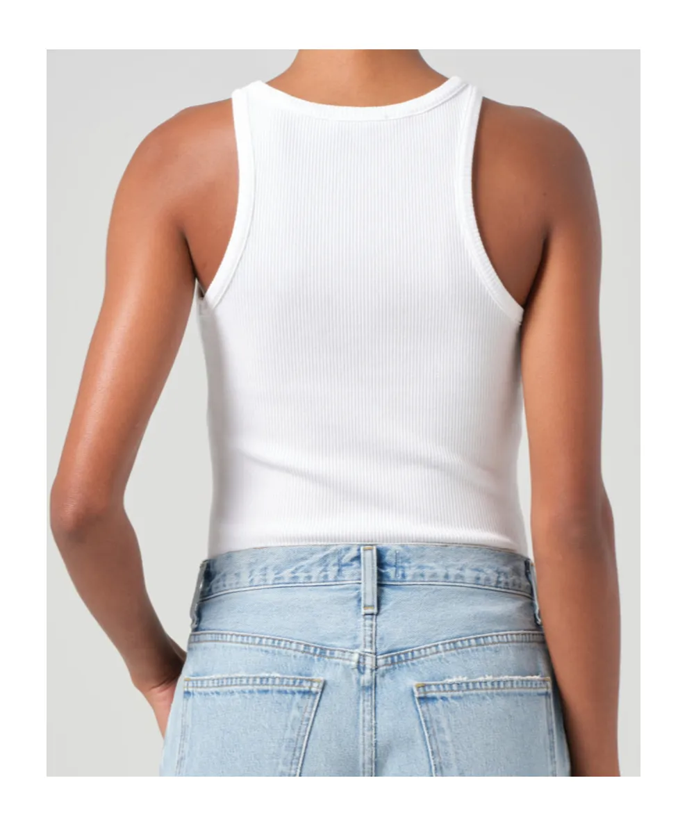 Agolde Rayne Crewneck Tank Top