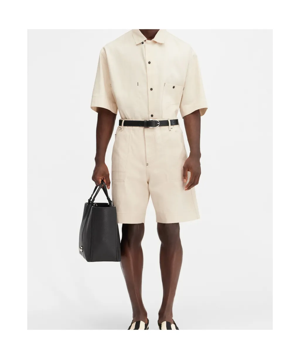 Denim Bermuda Shorts