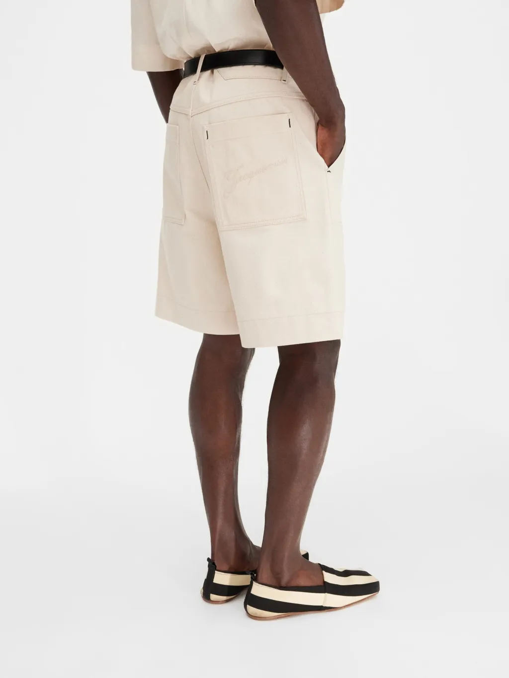 Denim Bermuda Shorts