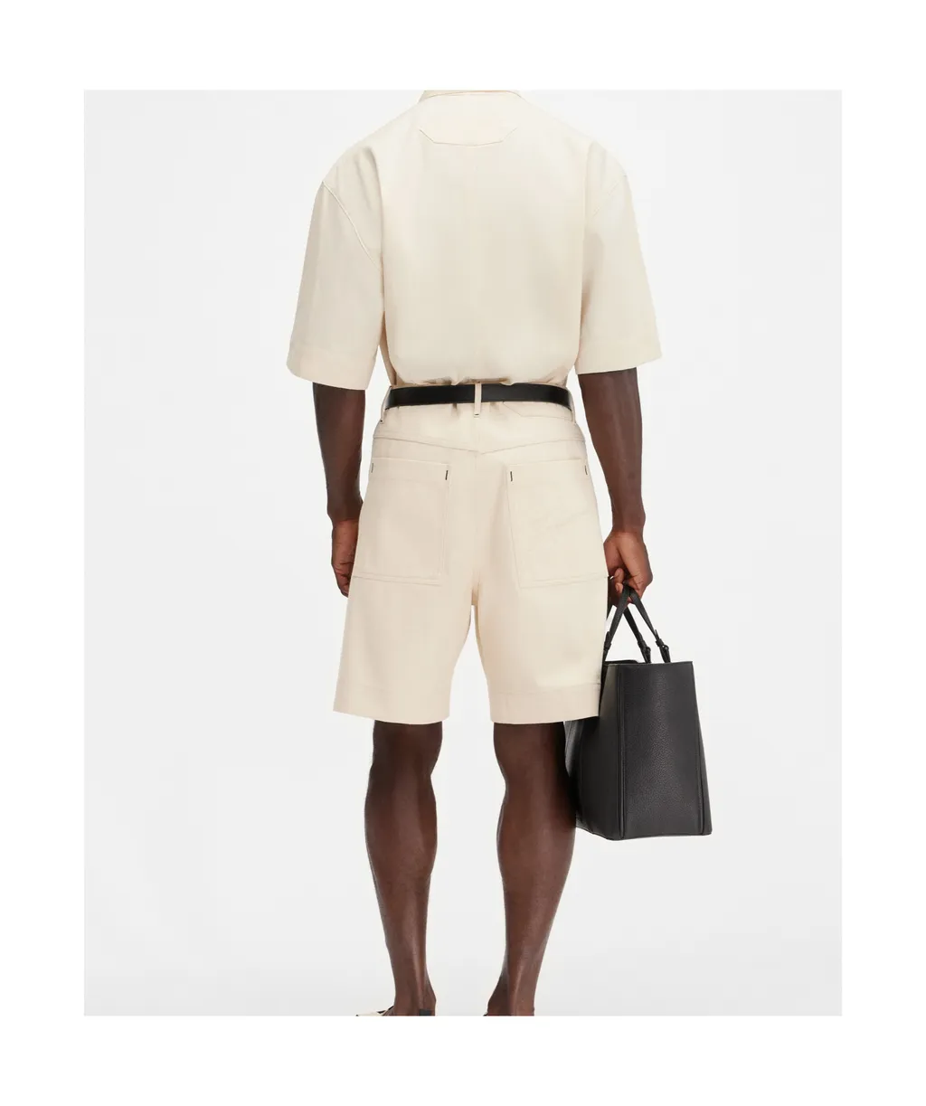 Denim Bermuda Shorts