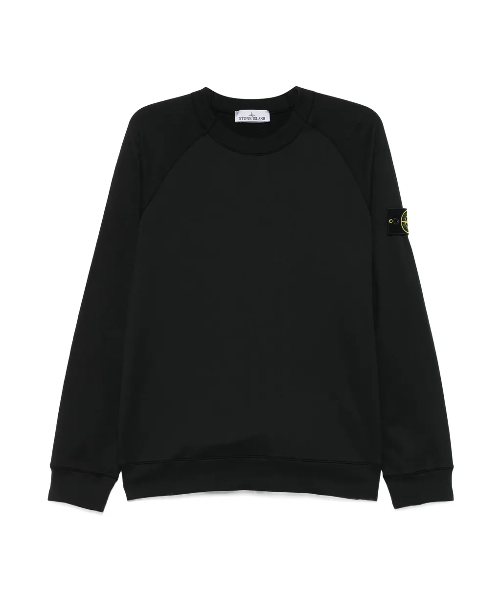 Stone Island Compass Patch Crewneck Sweatshirt