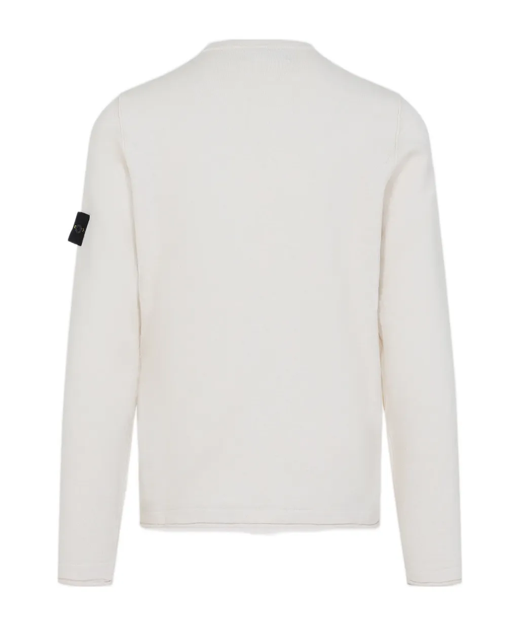 Stone Island Logo Patch Crewneck Sweatshirt
