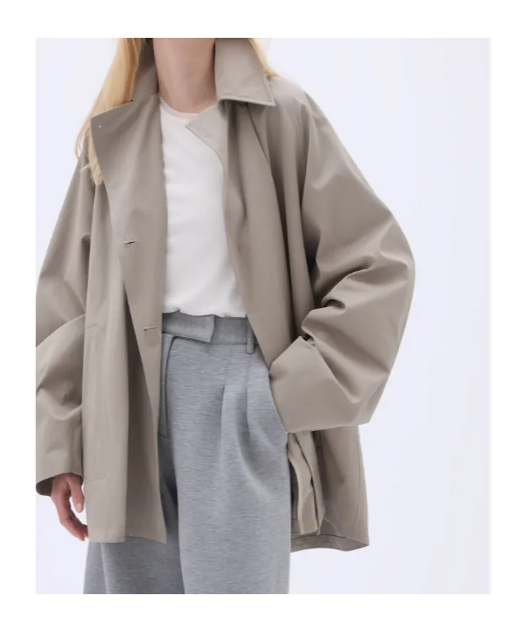 Wide Trench Jacket