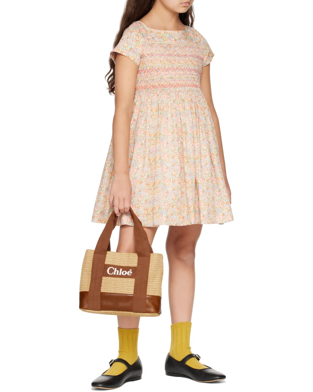 Bonpoint Duchesse Crewneck Dress