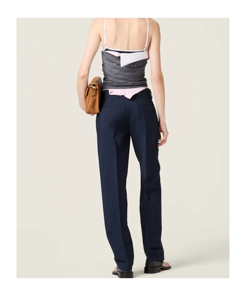 Miu Miu Boat-Neck Knitted Top