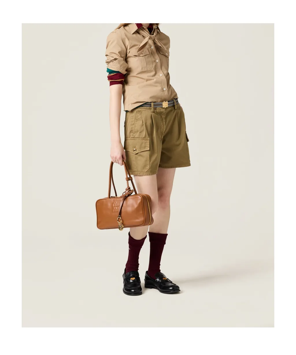 Poplin Shirt With Neckerchief