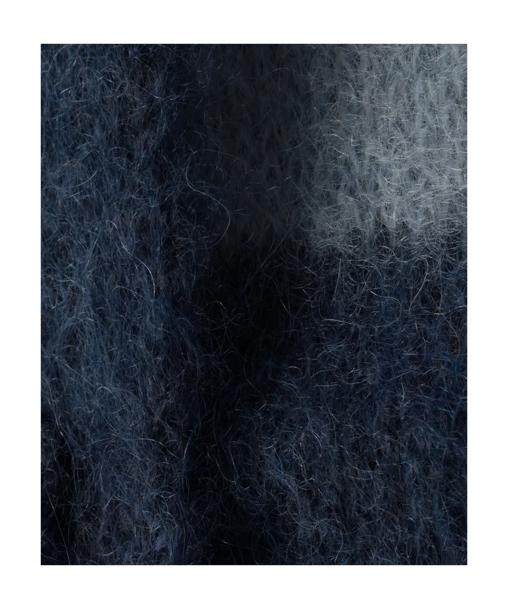 Miu Miu Colour-Block Fringed Scarf