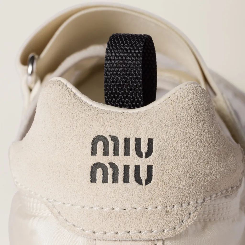 Miu Miu Tyre Round-Toe Ballet Flats