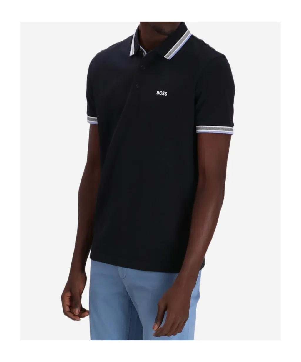 Boss Hugo Boss Logo Embroidered Short-Sleeved Polo Shirt