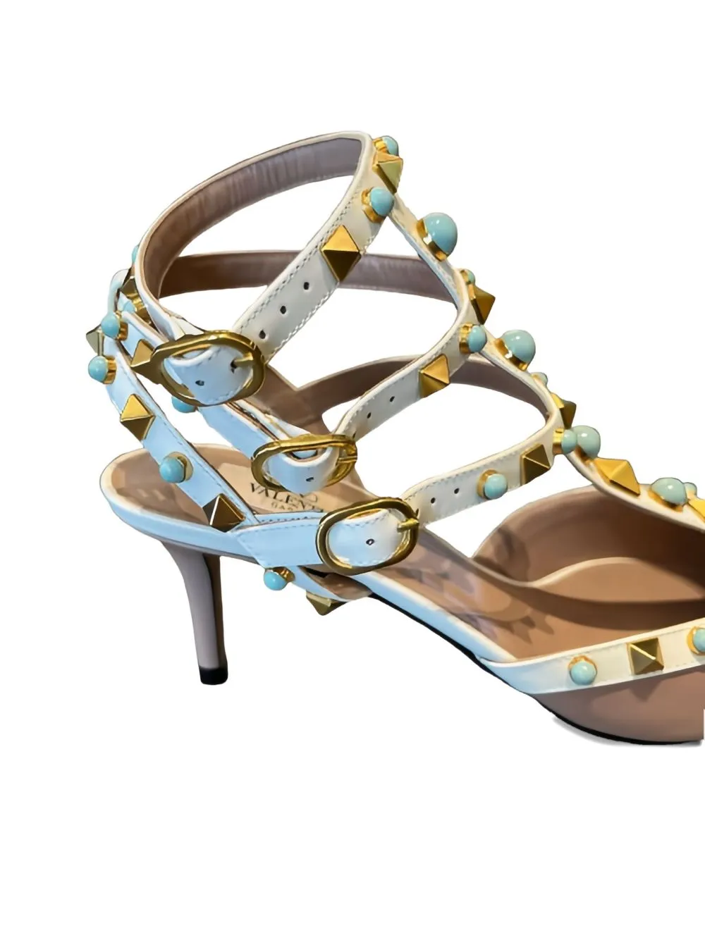 Pointed High-Heeled Sandals