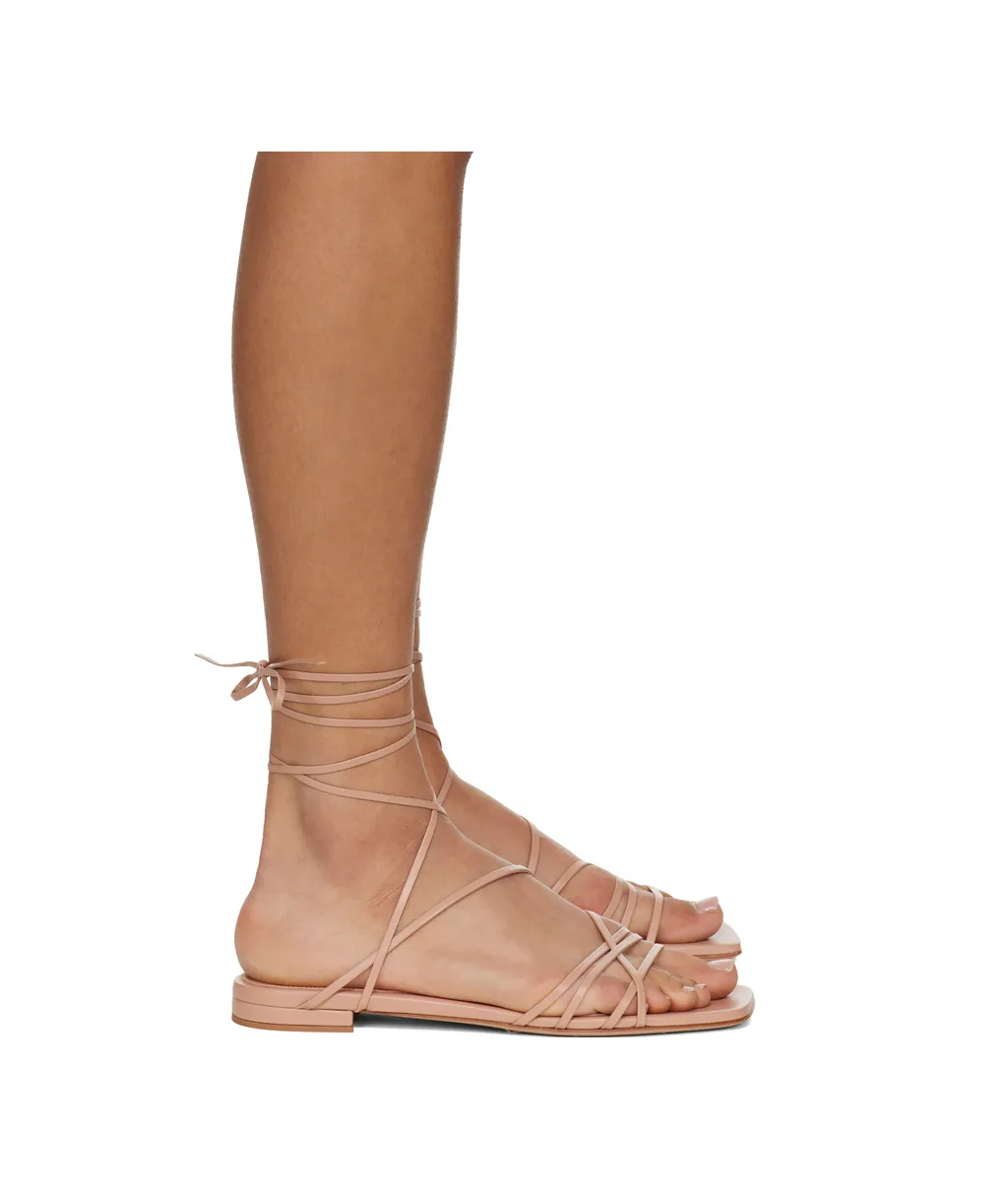 Square Toe Flat Sandals