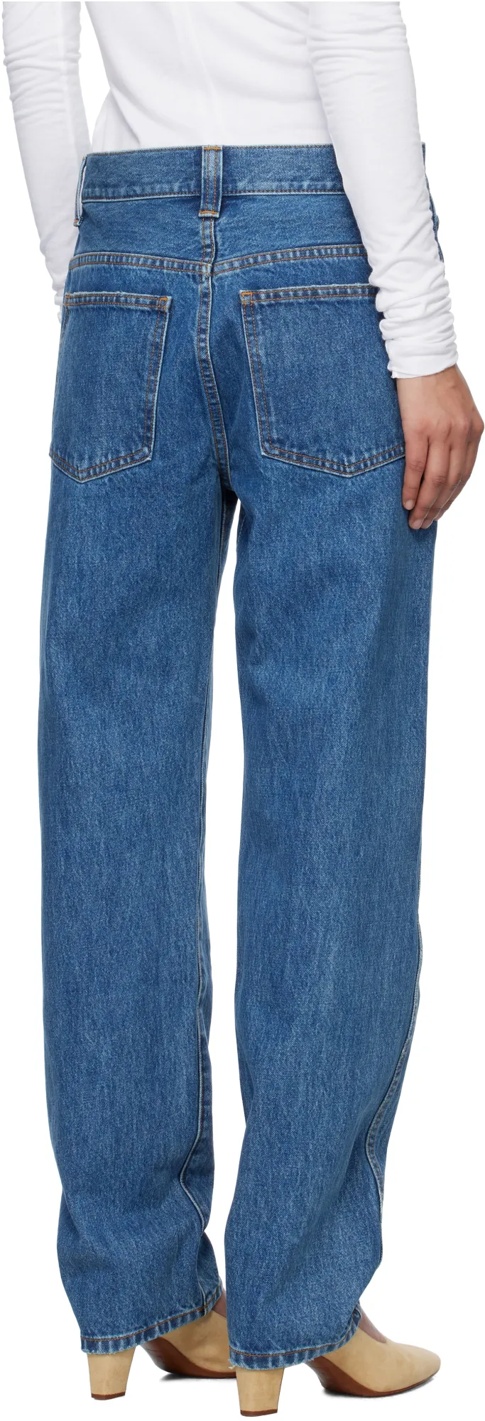 Khaite Corben Straight-Leg Jeans