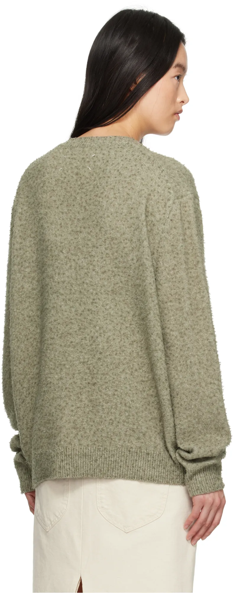 Maison Margiela Distressed Crewneck Jumper