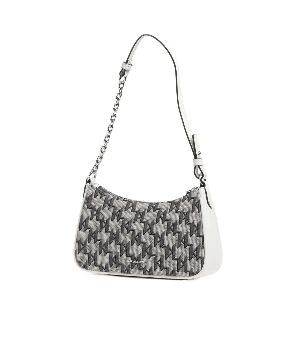 Zippered Shoulder Bag