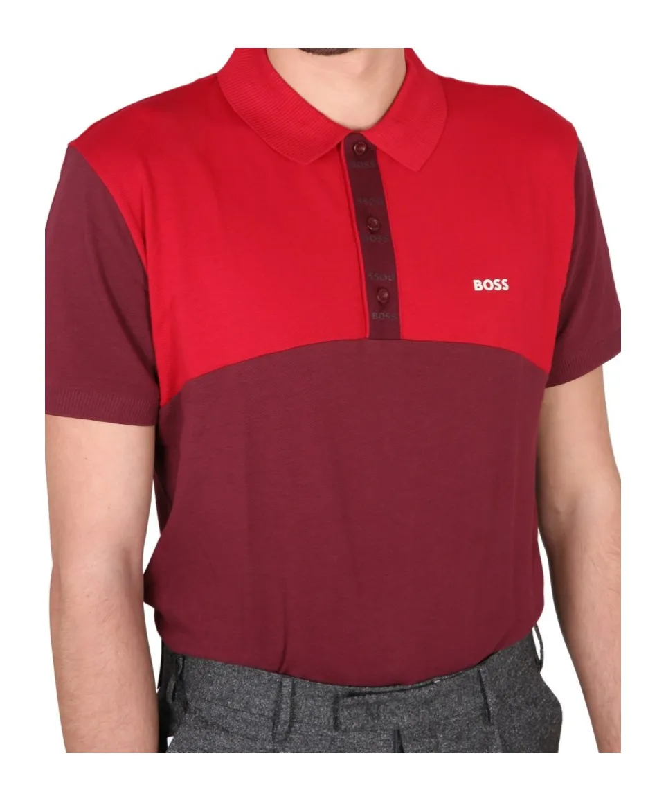 Boss Hugo Boss Color Blocked Polo Shirt