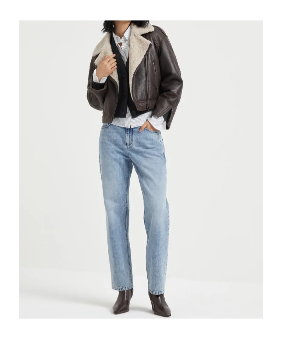 Striped Poplin Shirt