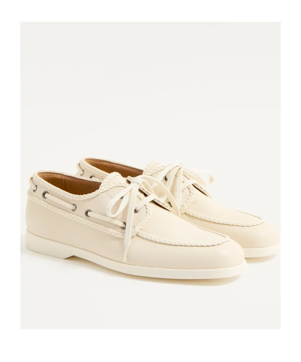 Valentino Palm Avenue Lace-Up Boat Shoes