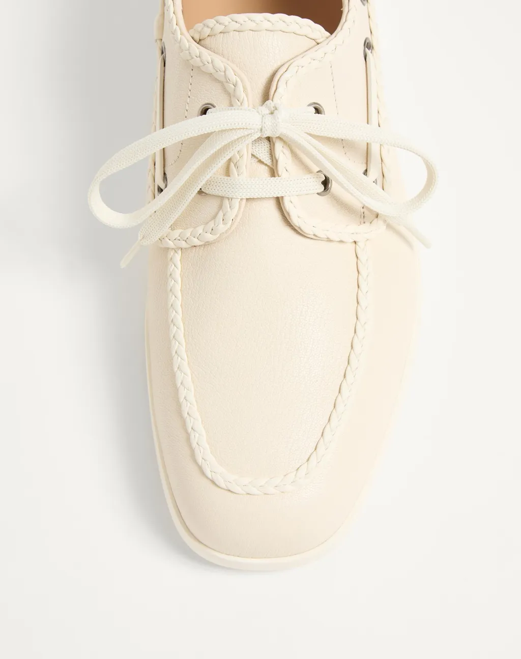 Valentino Palm Avenue Lace-Up Boat Shoes