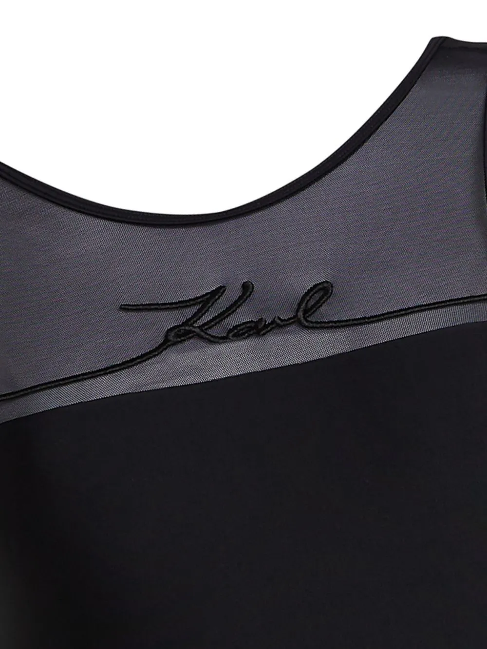 Logo-Embroidered Swimsuit