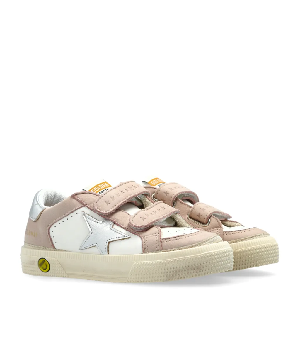 Golden Goose Kids May Panelled Sneakers