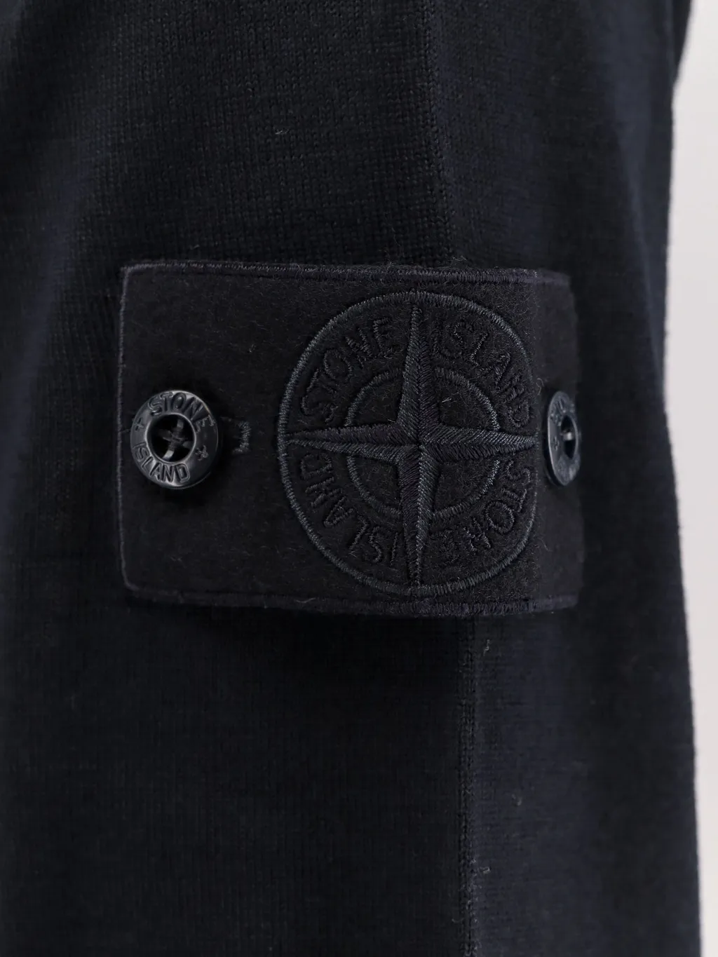 Stone Island Logo-Patch Crewneck Jumper